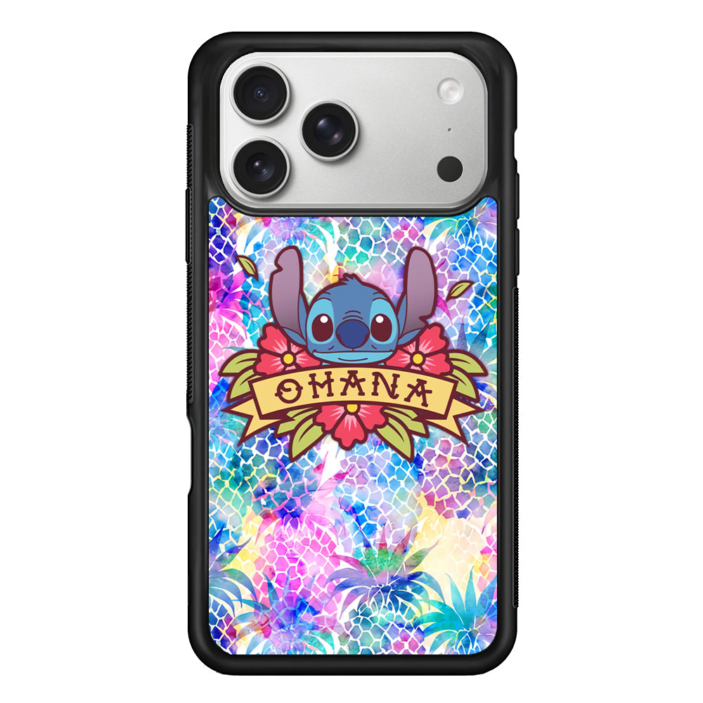 Stitch Ohana on Summer iPhone 17 Pro Case