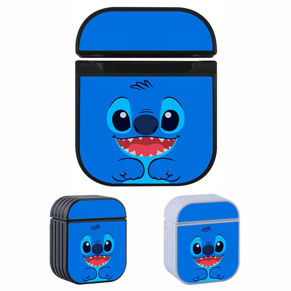 Stitch Smiling Face Apple Airpods Case