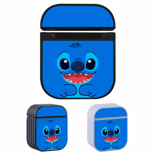 Stitch Smiling Face Apple Airpods Case