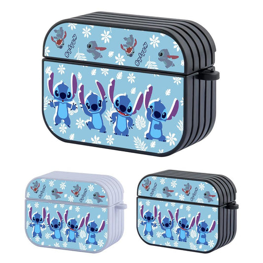 Stitch Stretching and Warming Up Apple Airpods Pro Case