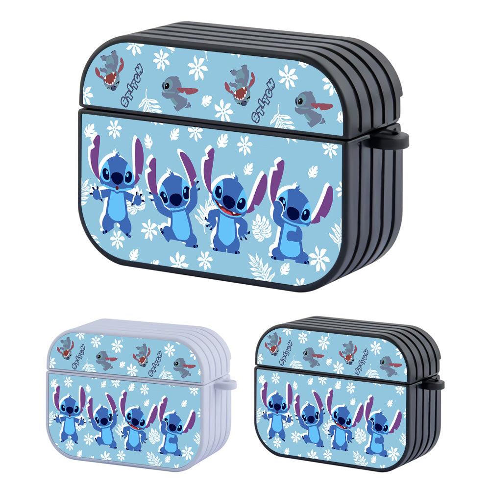 Stitch Stretching and Warming Up Apple Airpods Pro 3 Case