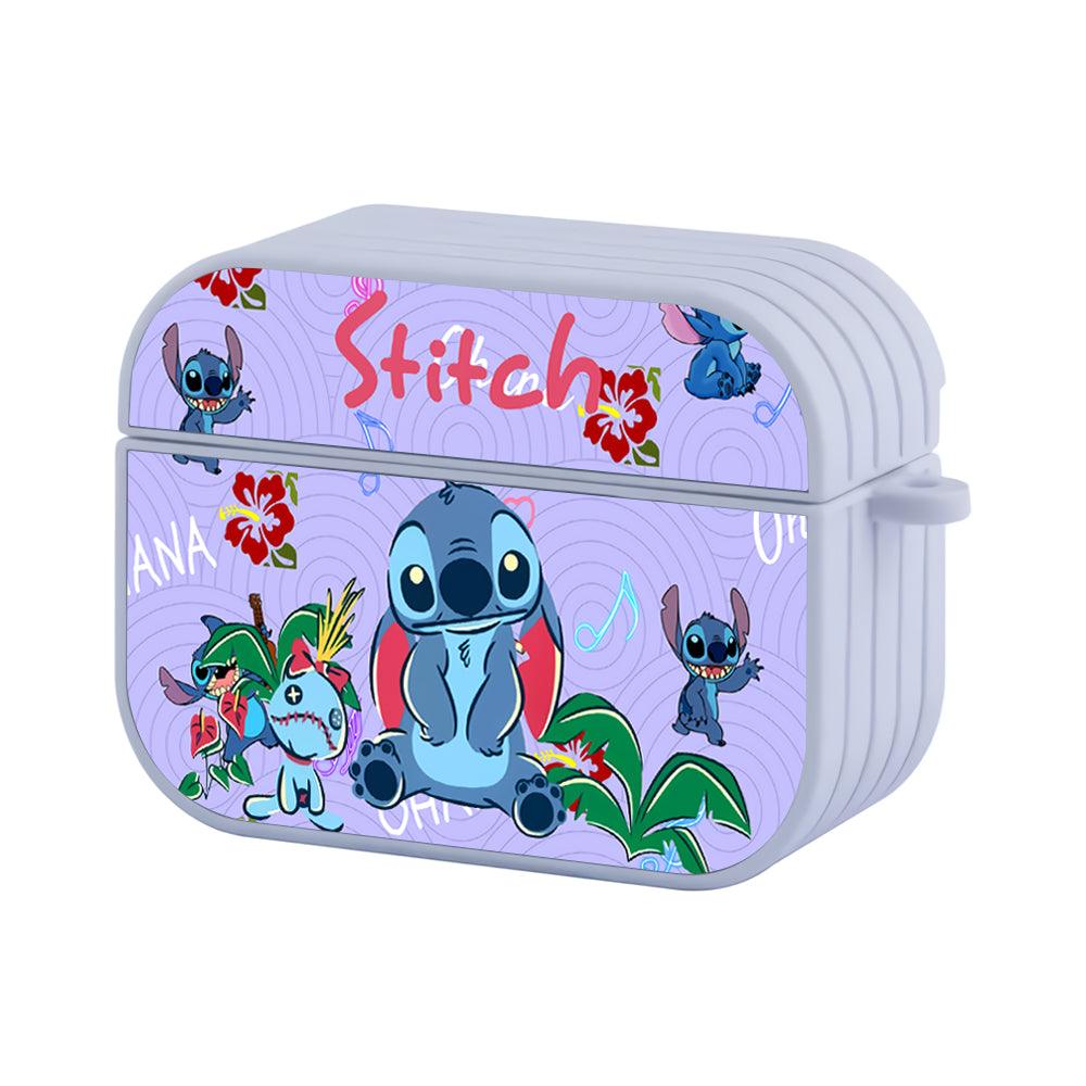 Stitch With the Straw Dolls Apple Airpods Pro 3 Case-White-Carneyforia