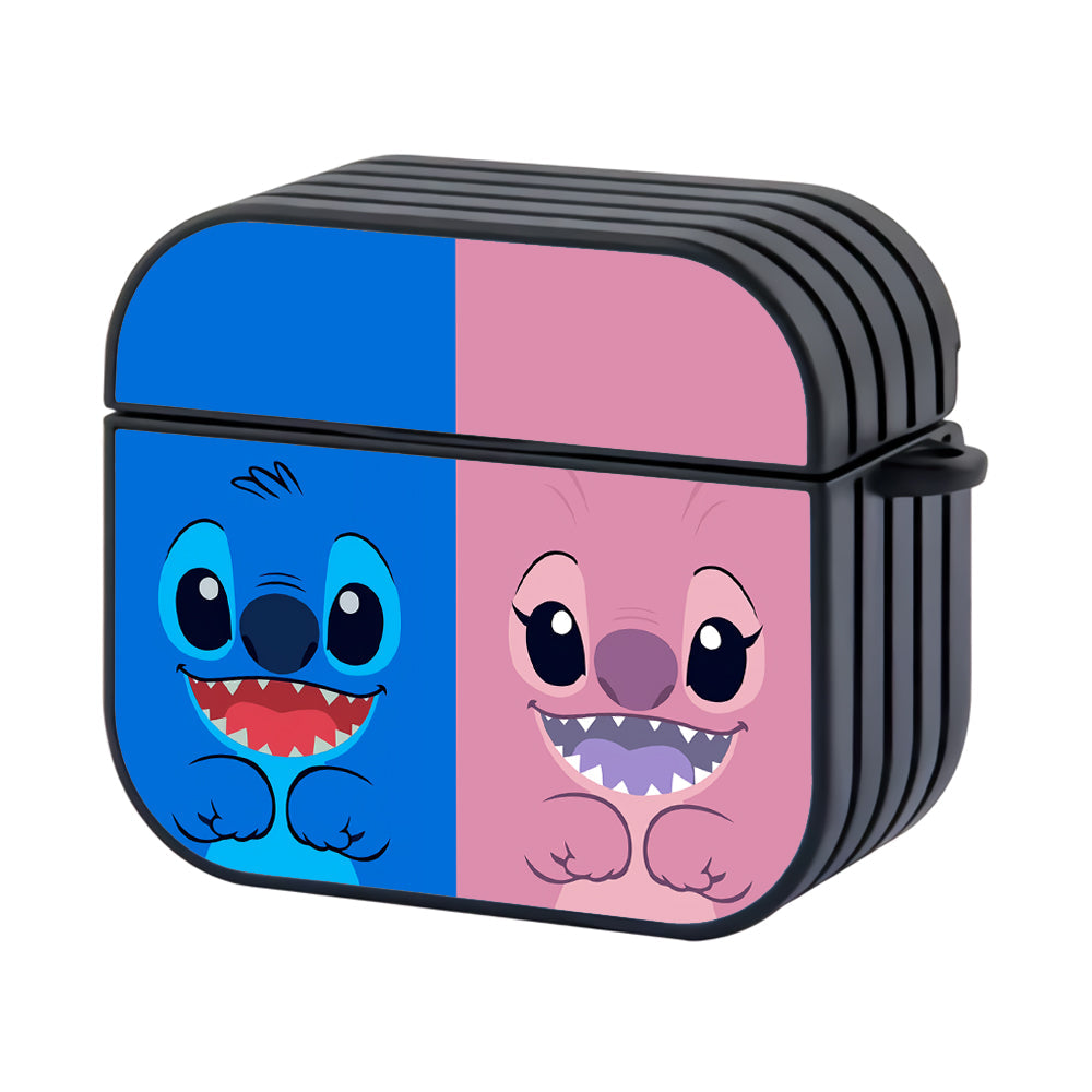 Stitch and Angel Face Apple Airpods 4 Case