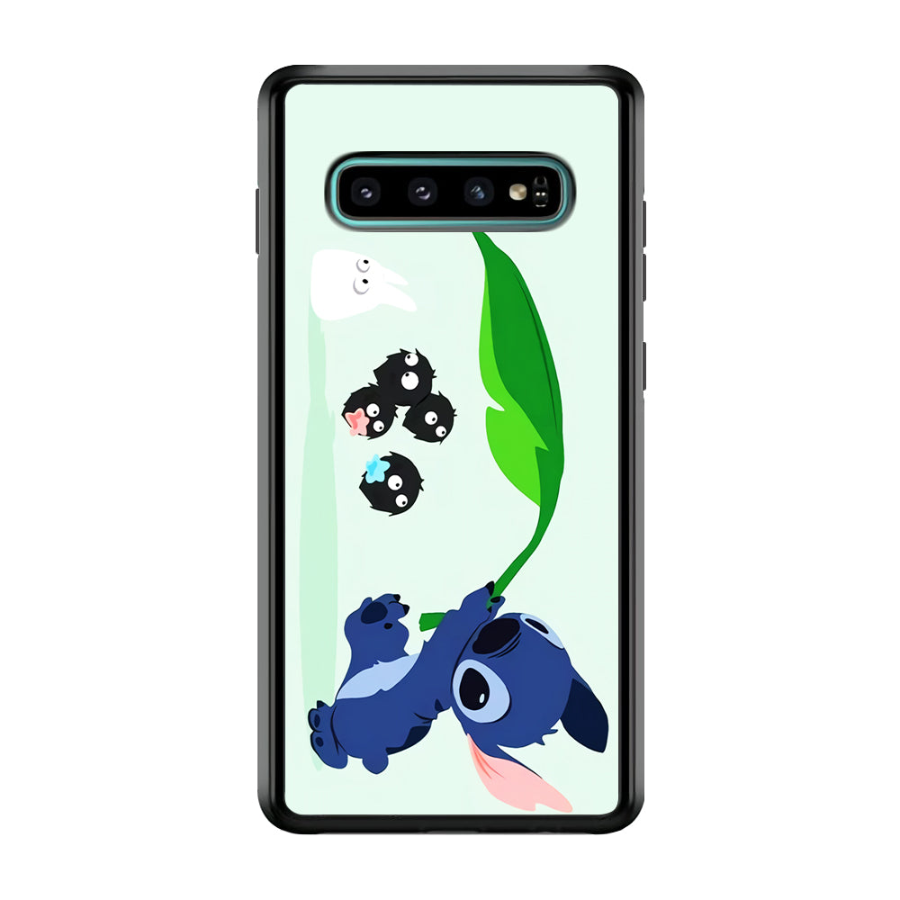 Stitch x Spirited Away Samsung Galaxy S10 Case