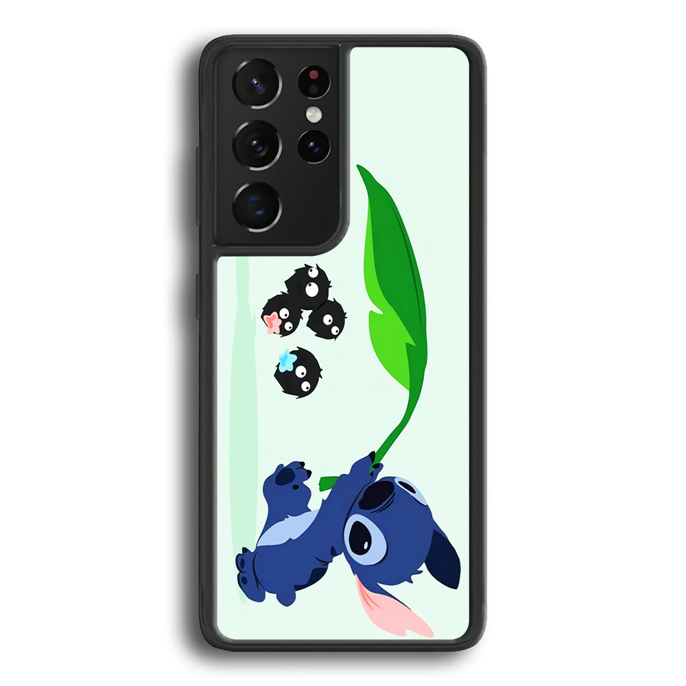 Stitch x Spirited Away Samsung Galaxy S21 Ultra Case