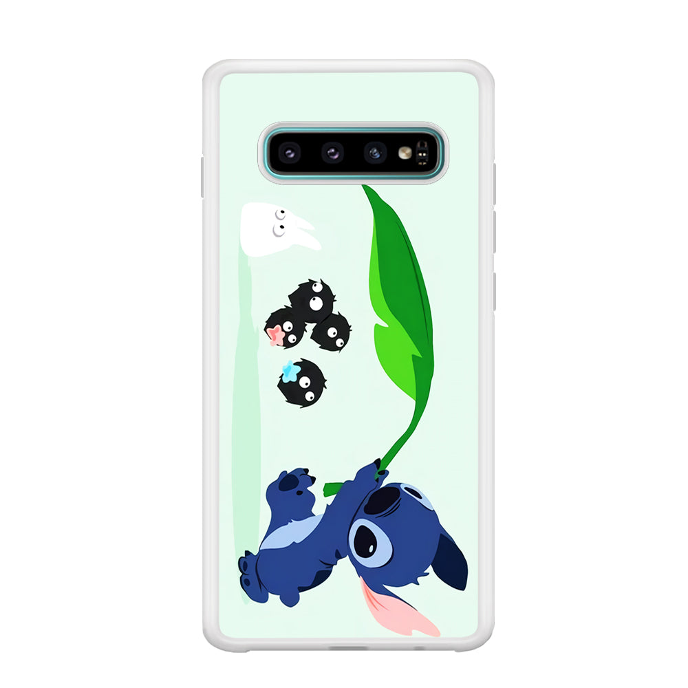 Stitch x Spirited Away Samsung Galaxy S10 Case