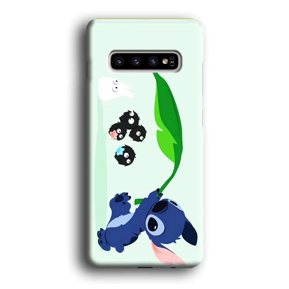 Stitch x Spirited Away Samsung Galaxy S10 Case