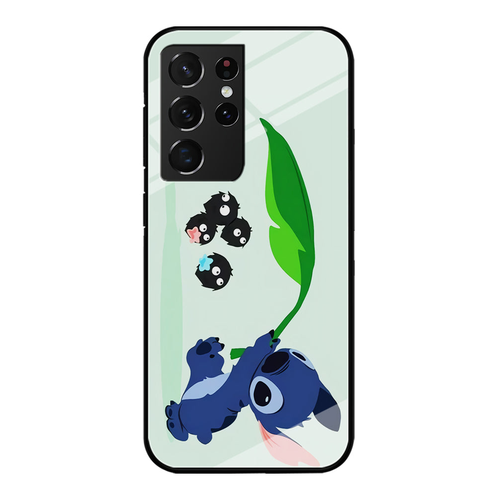 Stitch x Spirited Away Samsung Galaxy S21 Ultra Case