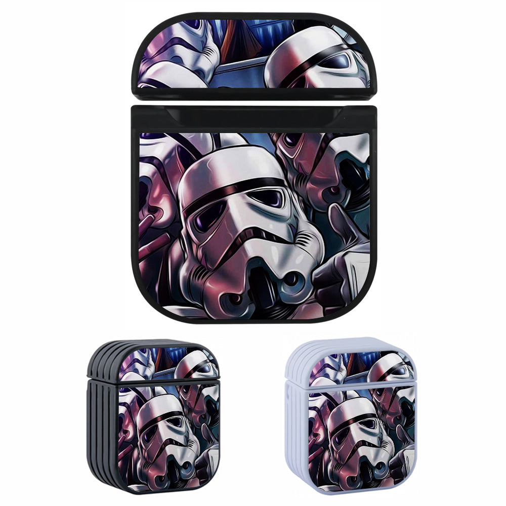 Stormtrooper Selfies Momment Apple Airpods Case