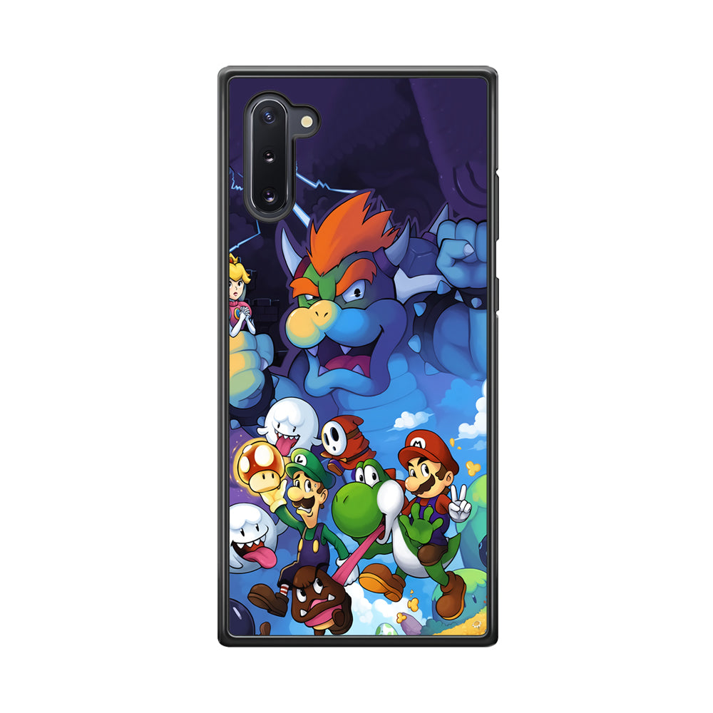 Super Mario Against The King Samsung Galaxy Note 10 Case