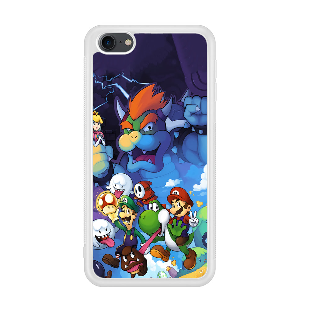 Super Mario Against The King iPod Touch 6 Case