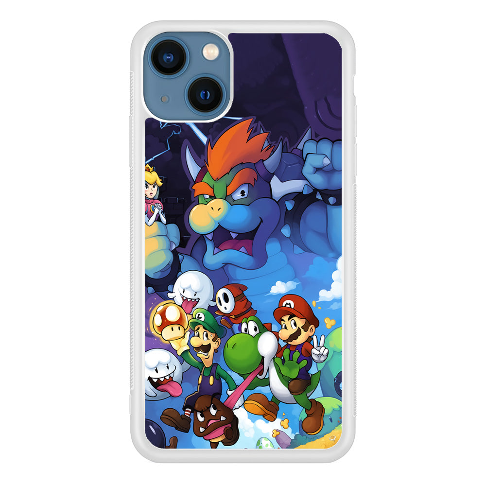 Super Mario Against The King iPhone 13 Case