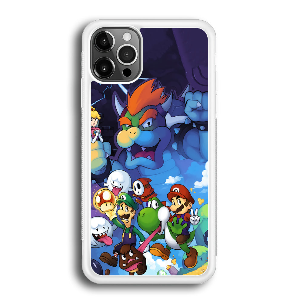 Super Mario Against The King iPhone 12 Pro Max Case