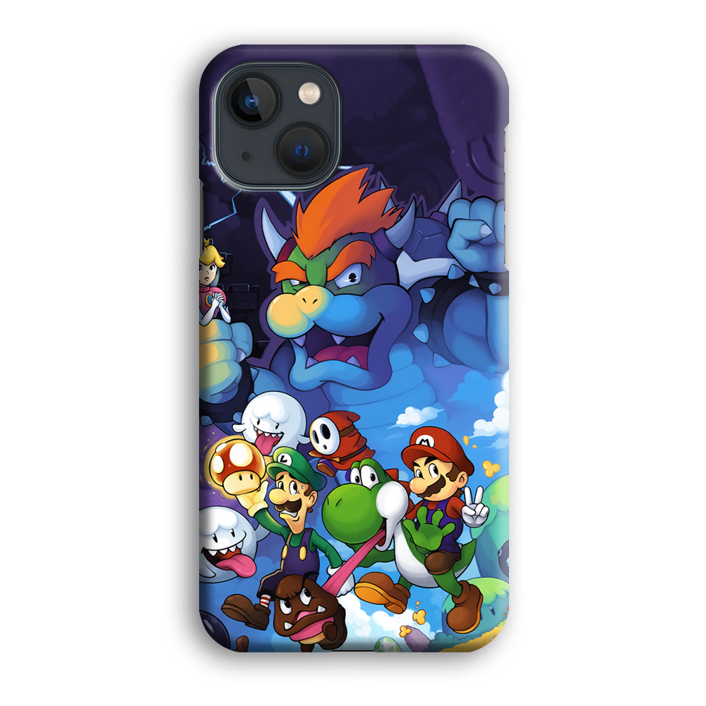 Super Mario Against The King iPhone 13 Case