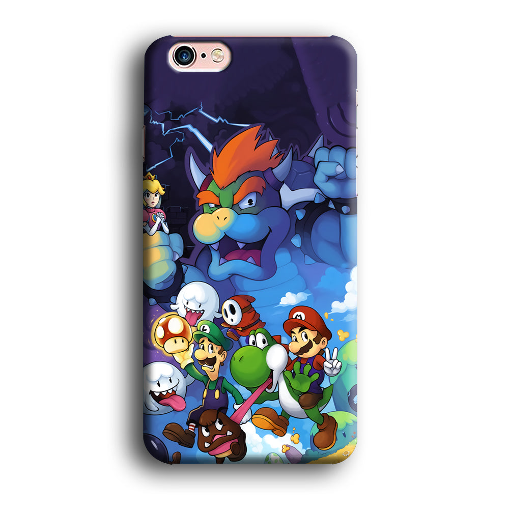 Super Mario Against The King iPhone 6 | 6s Case