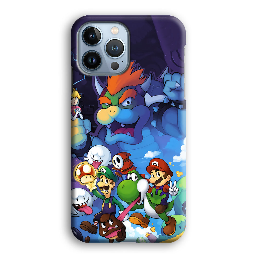 Super Mario Against The King iPhone 13 Pro Max Case