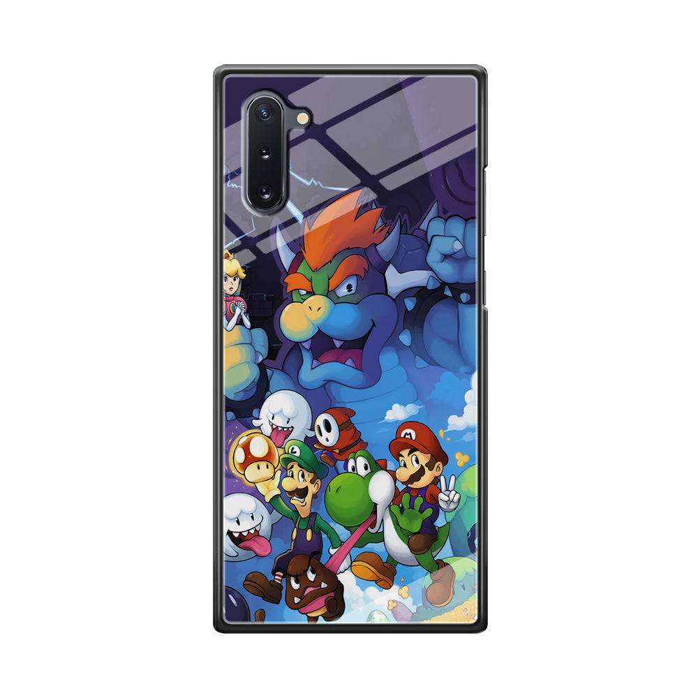 Super Mario Against The King Samsung Galaxy Note 10 Case