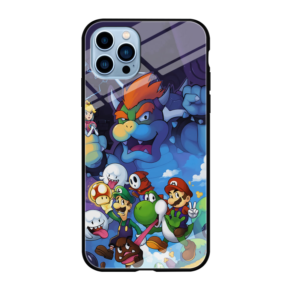 Super Mario Against The King iPhone 12 Pro Max Case