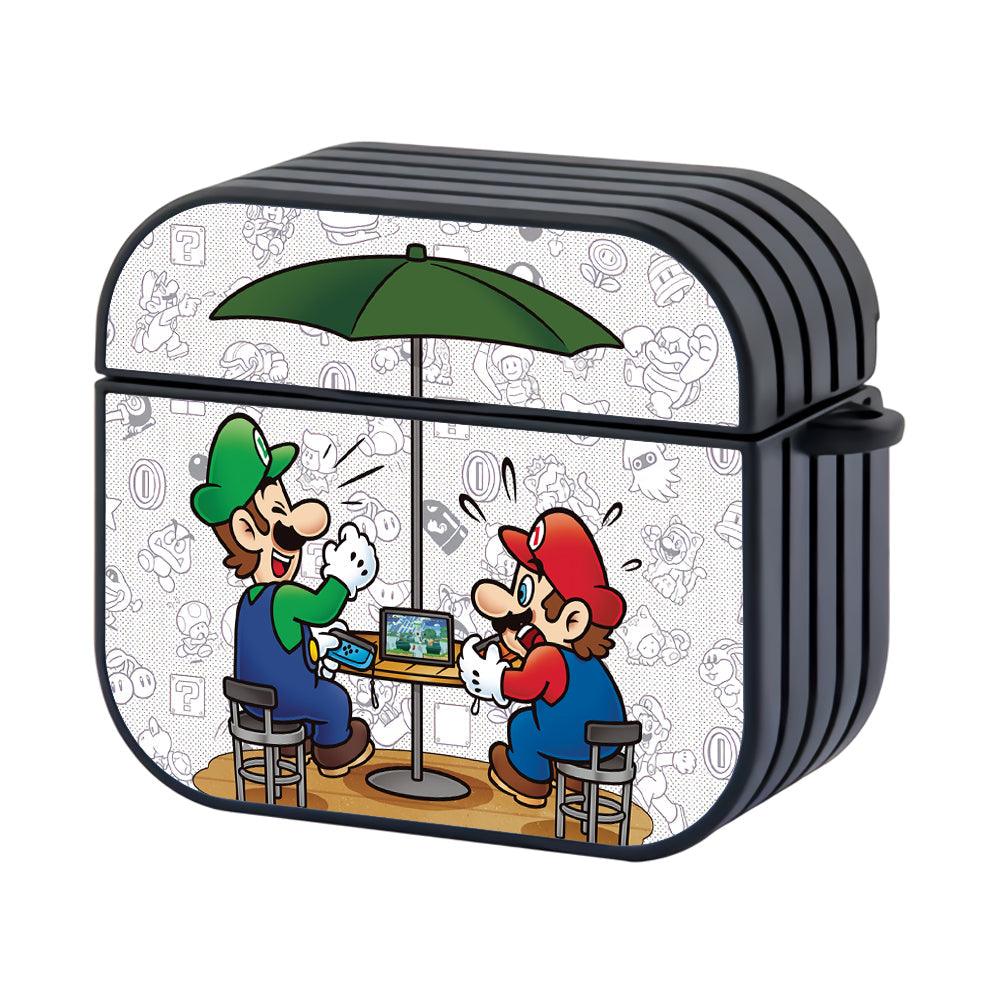 Super Mario Challenge Through The Game Apple Airpods 4 Case Black