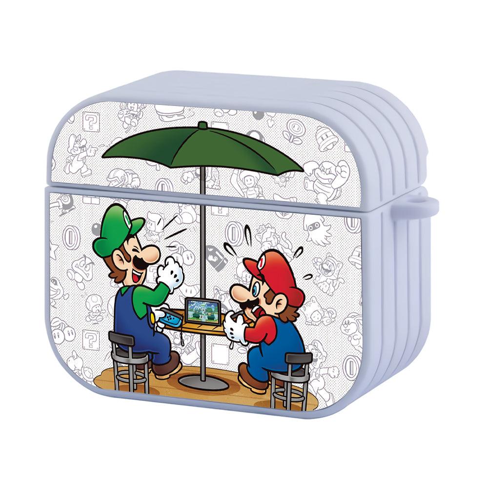 Super Mario Challenge Through The Game Apple Airpods 4 Case White