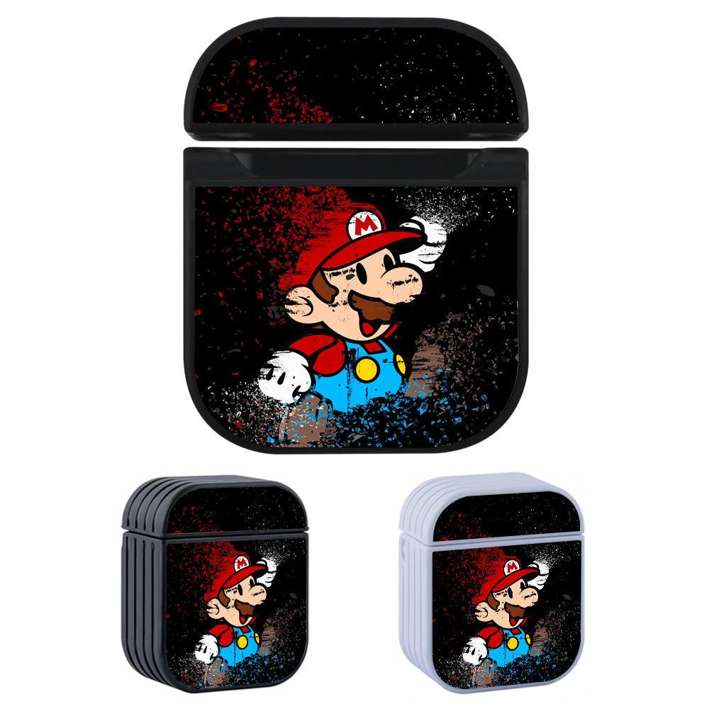 Super Mario Pixel Art Apple Airpods Case