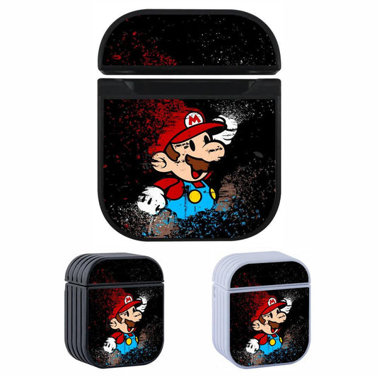Super Mario Pixel Art Apple Airpods Case