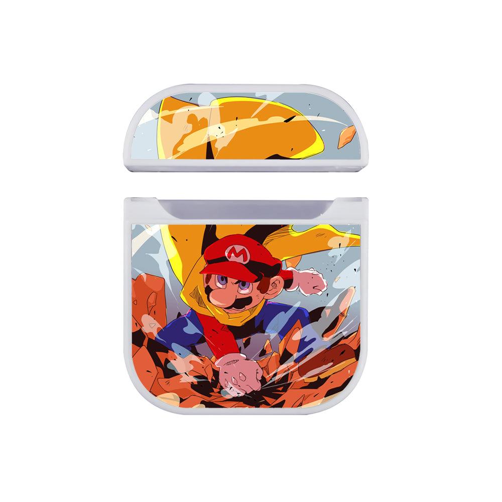 Super Mario The Power of Truth Apple Airpods Case White