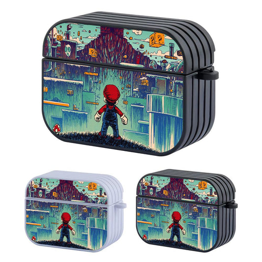 Super Mario The Struggle Is Not Over Apple Airpods Pro Case-Carneyforia