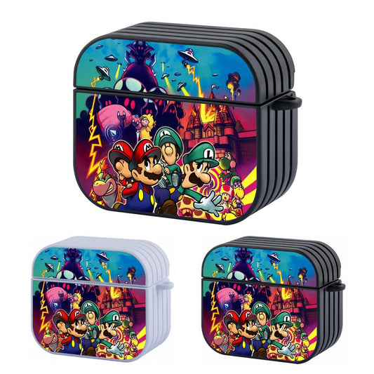 Super Mario Troublesome Mushroom Apple Airpods 4 Case