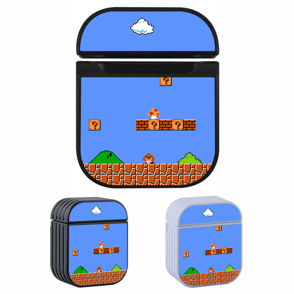 Super Mario bros Game Apple Airpods Case