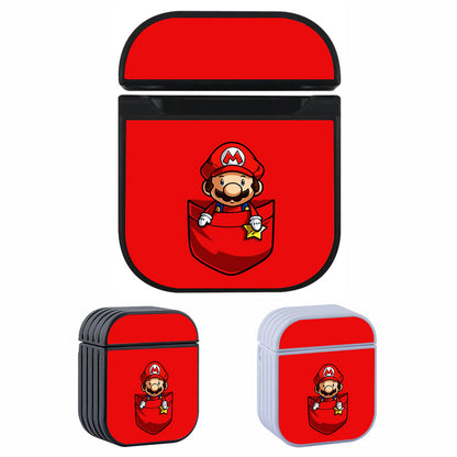 Super Mario bros in Pocket Apple Airpods Case