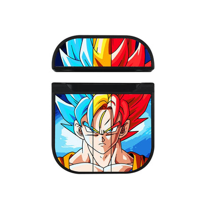 Super Saiyan Goku Dragon Ball Apple Airpods Case Black