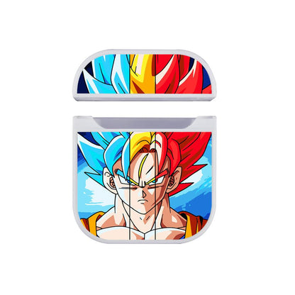 Super Saiyan Goku Dragon Ball Apple Airpods Case White