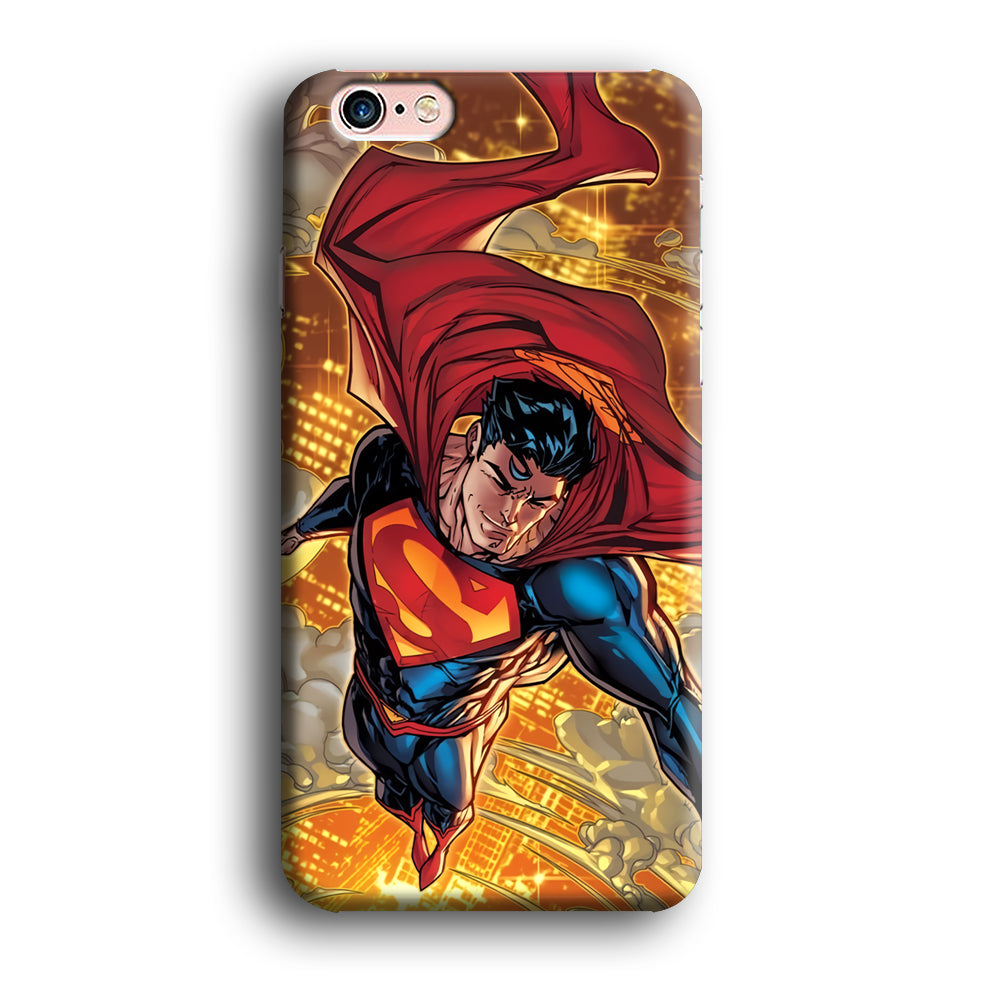 Superman Flying Through The City iPhone 6 | 6s Case