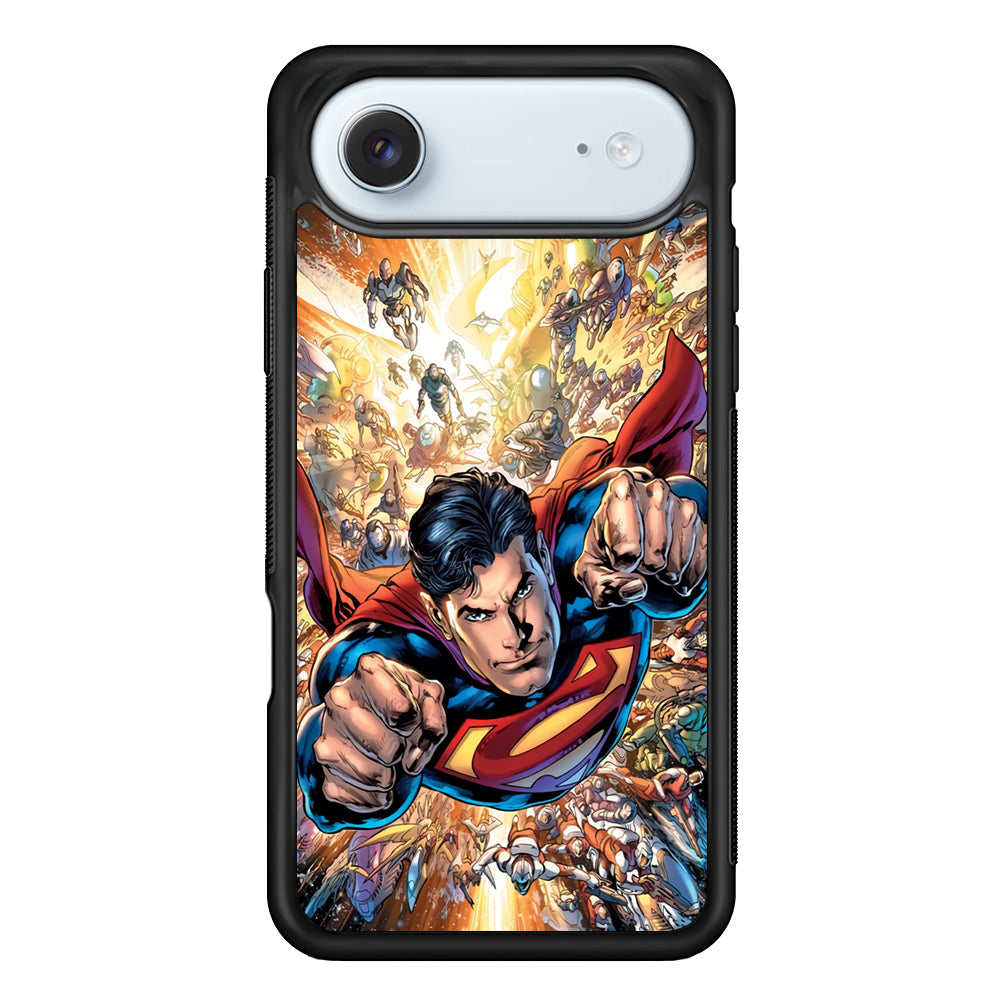 Superman Space Battle iPhone 17 Air Case