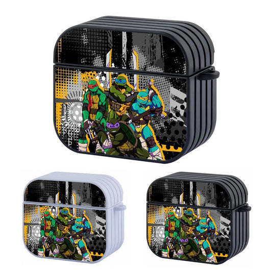 TMNT Always on Standby Hard Work Apple Airpods 4 Case