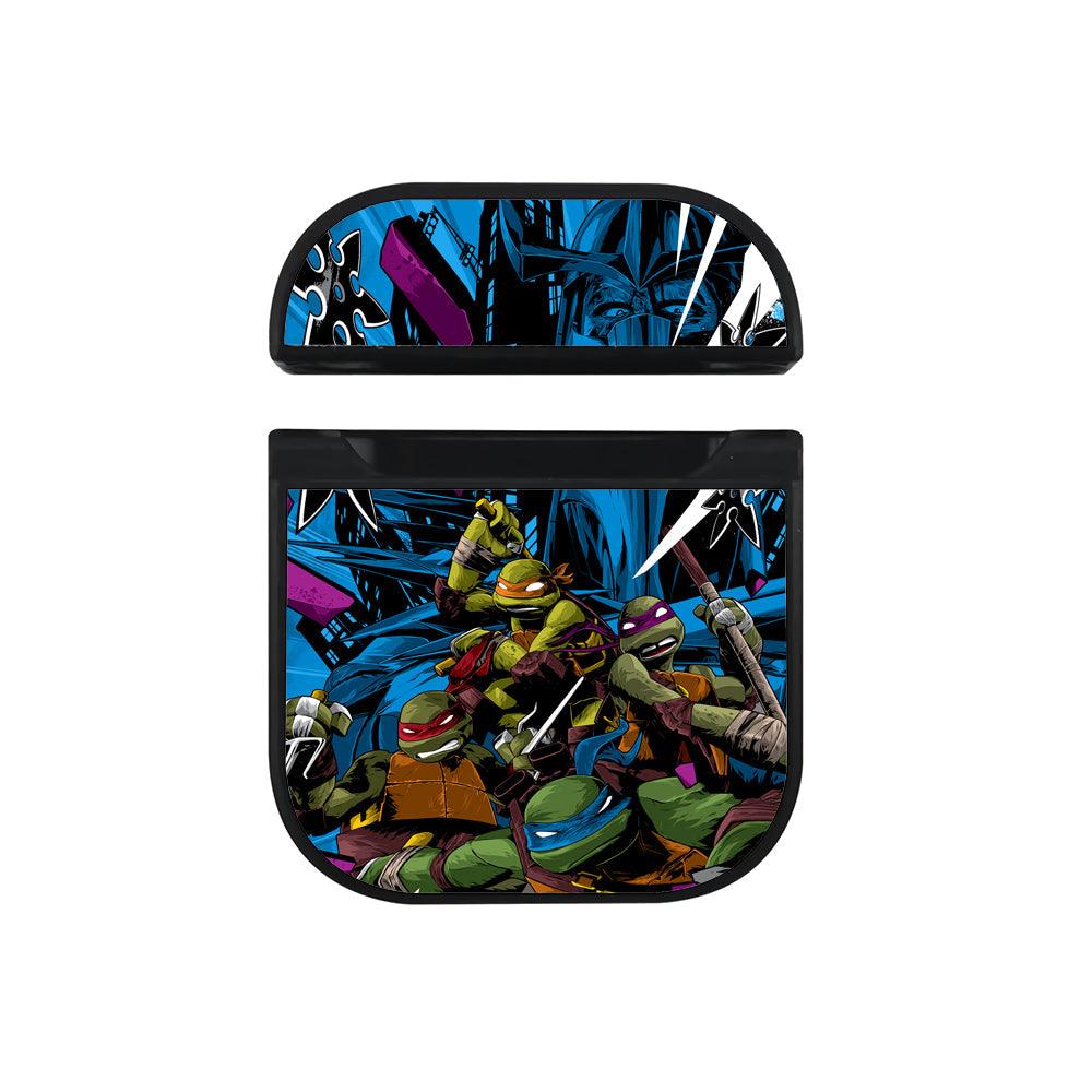 TMNT Same Soul to Fight Apple Airpods Case Black