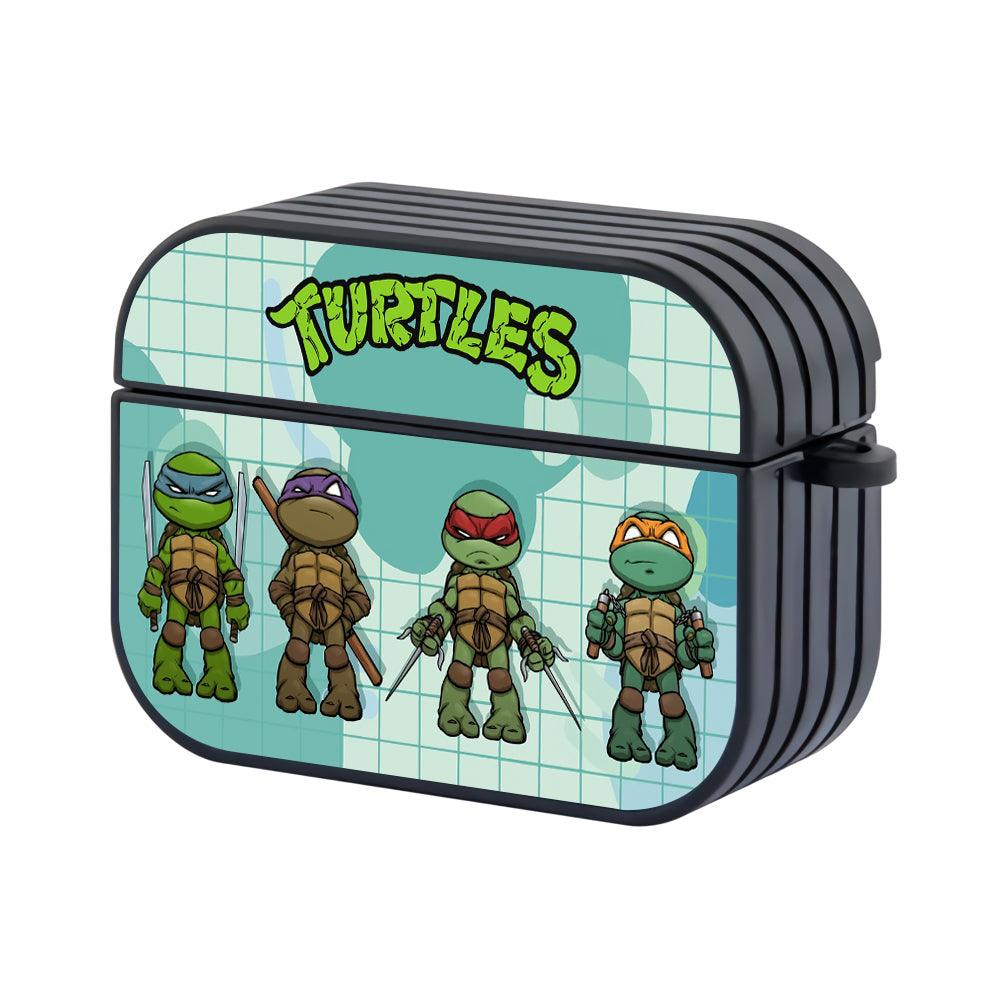 TMNT Towards Justice Apple Airpods Pro 2 Case Black