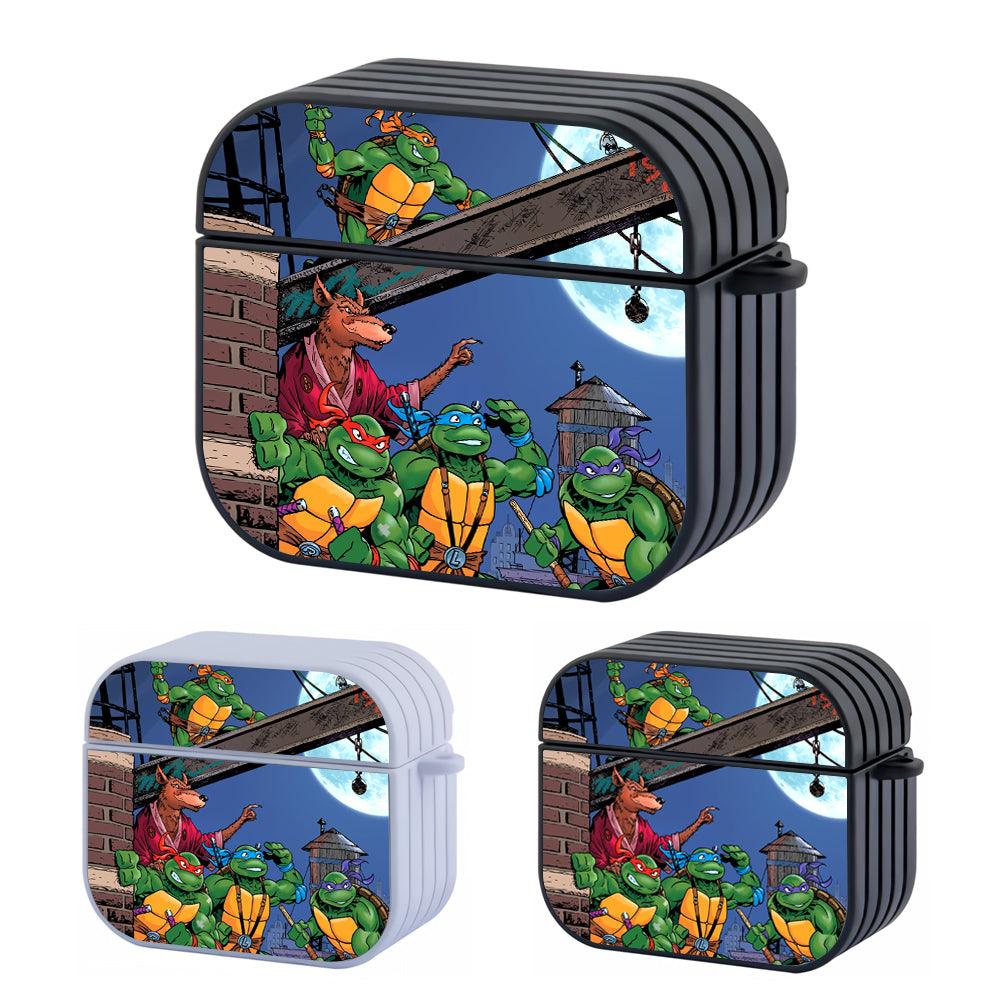 TMNT with Sensei Move Together Apple Airpods 4 Case