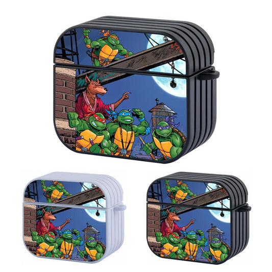 TMNT with Sensei Move Together Apple Airpods 4 Case
