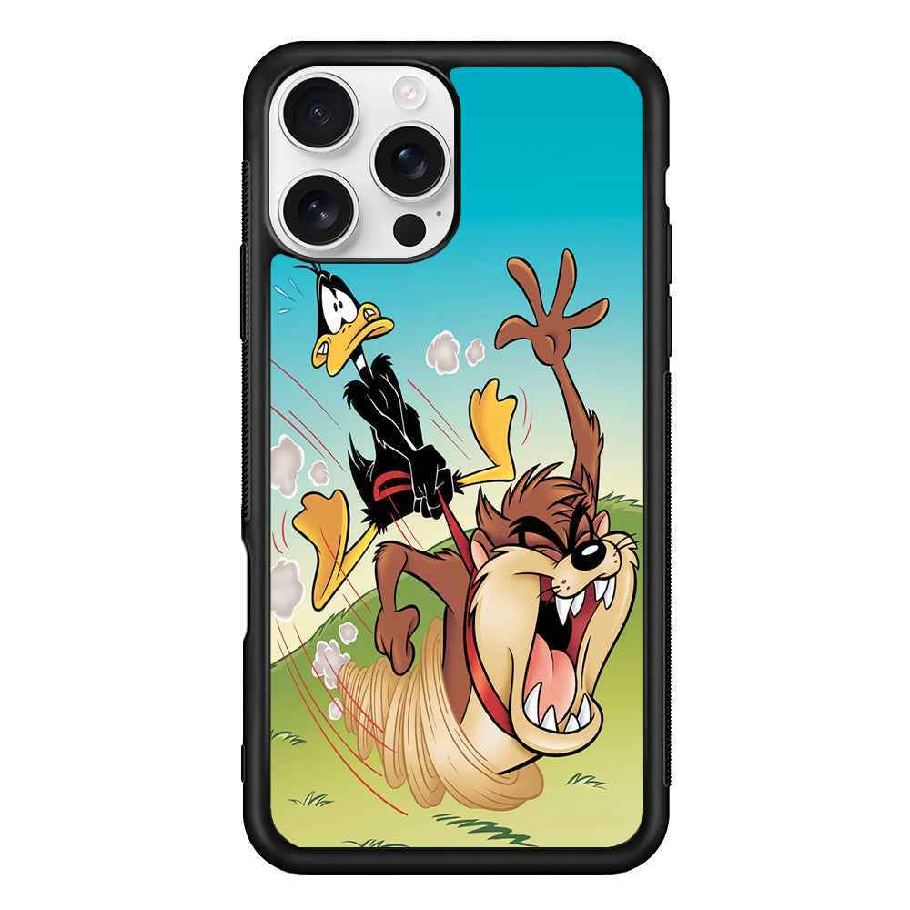 Tasmanian And Daffy Duck iPhone 16 Pro Max Case
