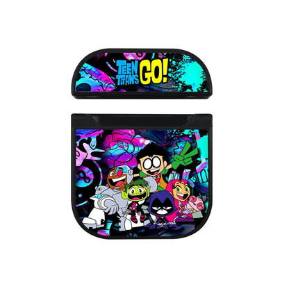 Teen Tiitans After Battle Apple Airpods Case Black