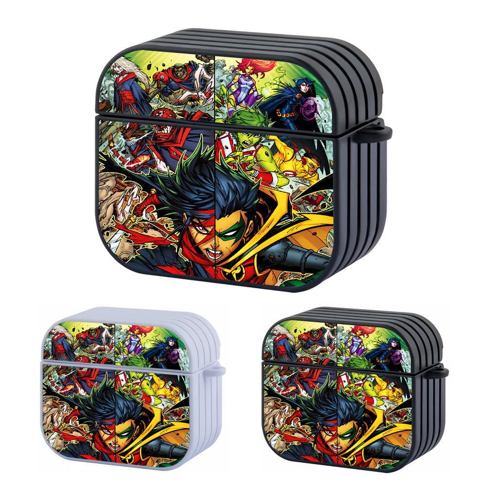 Teen Titans Comics Art Apple Airpods 4 Case