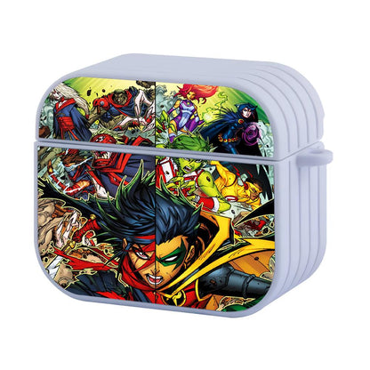 Teen Titans Comics Art Apple Airpods 4 Case White