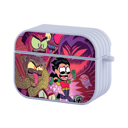 Teen Titans Go Not The Time To Joke Apple Airpods Pro 3 Case-White-Carneyforia
