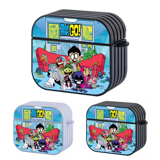 Teen Titans Go Smiles All Over The Room Apple Airpods 4 Case