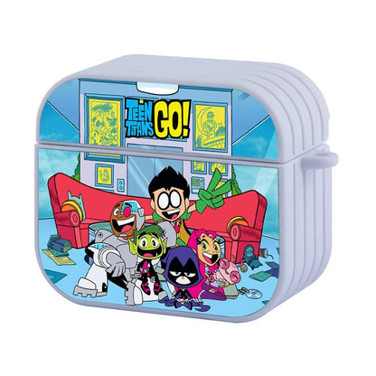 Teen Titans Go Smiles All Over The Room Apple Airpods 4 Case White