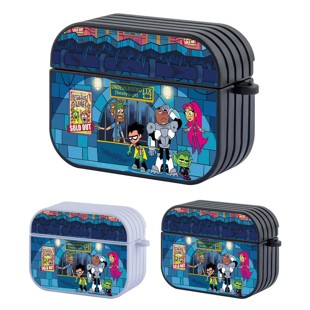Teen Titans Go Sold Out Tickets Apple Airpods Pro 3 Case-Carneyforia