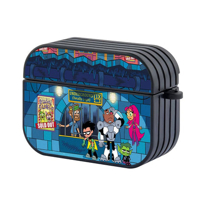 Teen Titans Go Sold Out Tickets Apple Airpods Pro Case Black