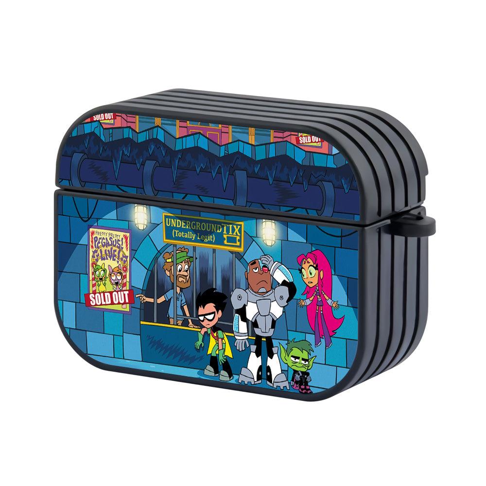 Teen Titans Go Sold Out Tickets Apple Airpods Pro 2 Case Black